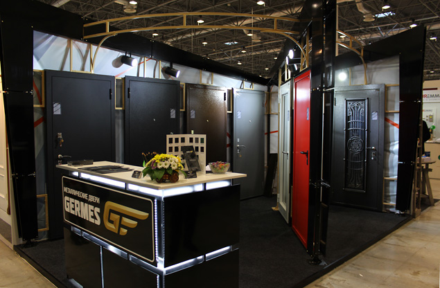 Общий вид стенда после застройки