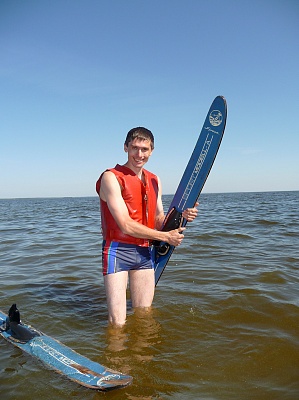 День рекламы на водных лыжах