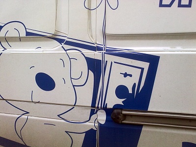 Выклейка готовится с минимумом стыков, в этом примере - брак!