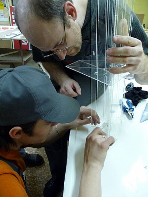 Сборка лабиринта