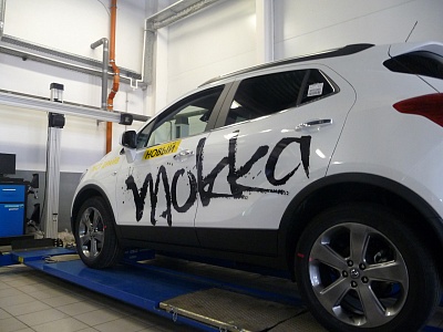 Наклейки на автомобиль Opel Mokka