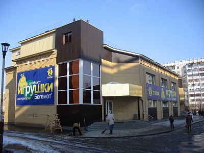 Брандмауэры для оформления магазина игрушек