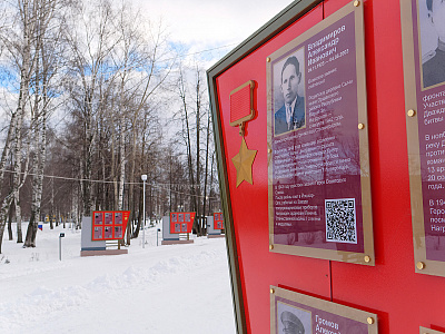 Уличная информационная система Парка Победы